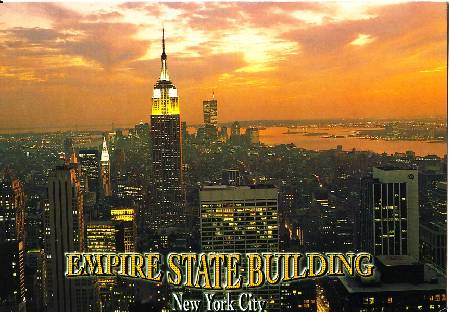 Empire State Building at Dusk 1998, New York City, NY, U.S.A.